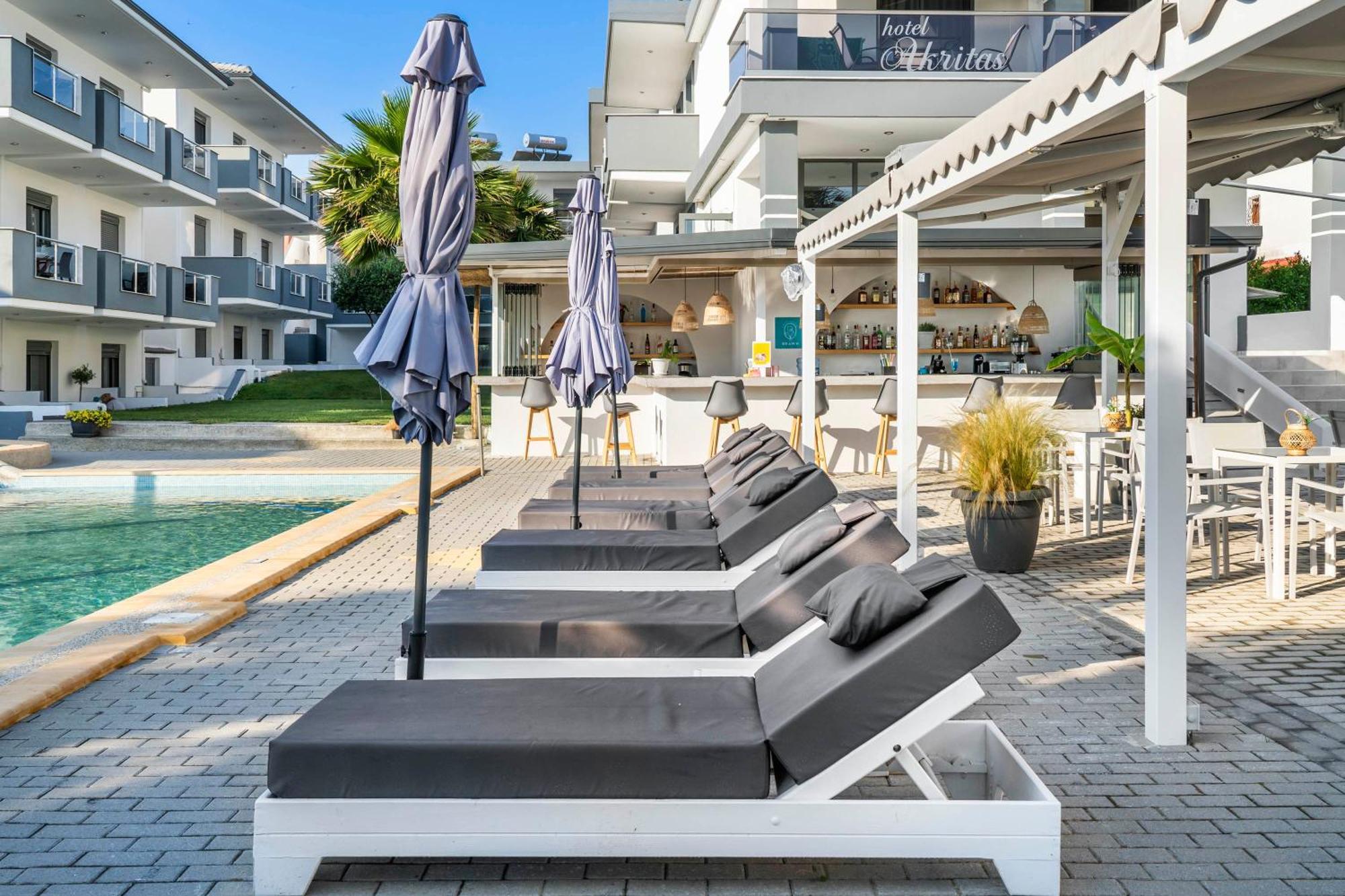 Akritas Hotel Pefkochori Dış mekan fotoğraf